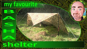 My (Unique?) British Army Basha Set-up