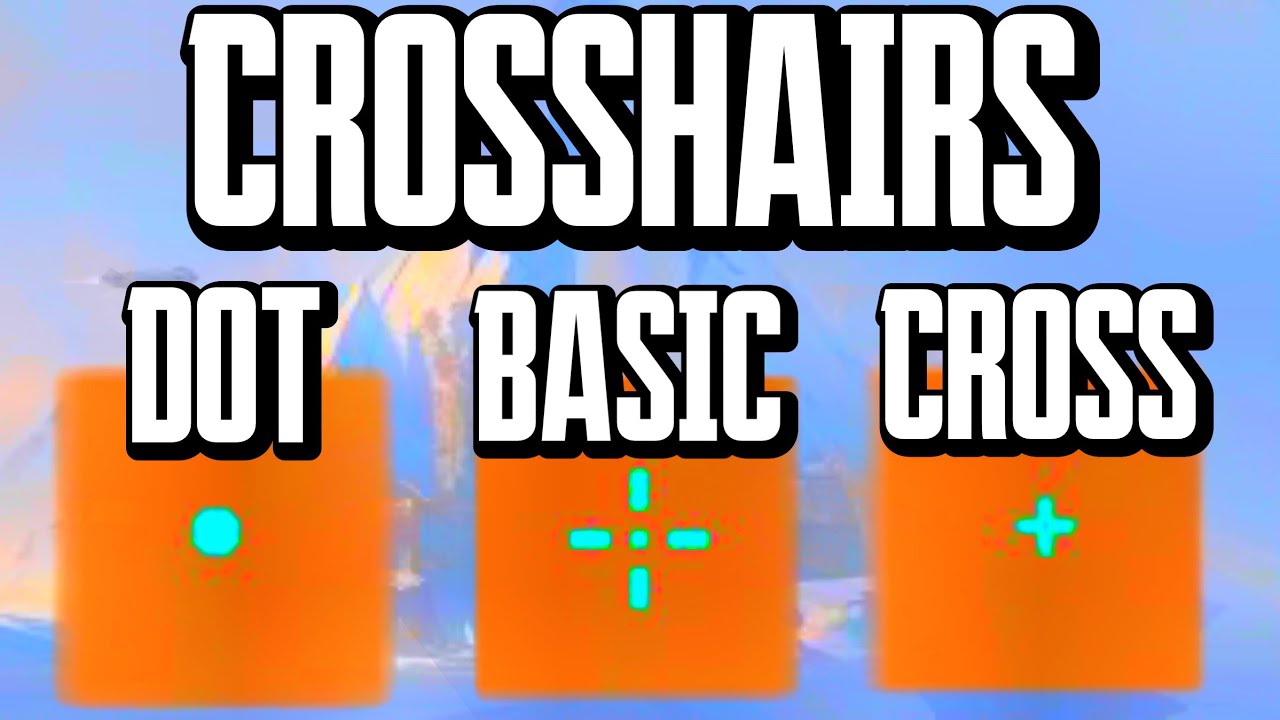 How To Choose Your PERFECT CROSSHAIR In Hyper Front