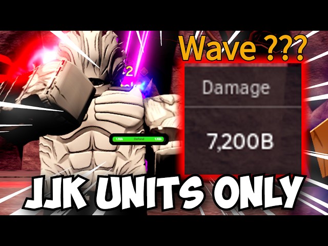 New Best JJK Units Only DESTROY Infinite Mode! 7 Trillion+ DMG! | ASTD Challenge Ft. Mahito & Gojo class=