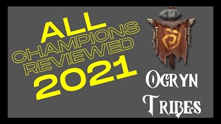 2021 Who to Build?! | Ogryn Tribes | Raid Shadow Legends