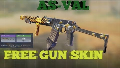 Unlock New AS-VAL Gun Skin In CoD Mobile season 8 #callofdutymobile#
