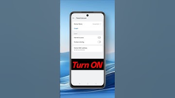 How to Turn On/Off Bluetooth Internet Access ( Realme) #shorts