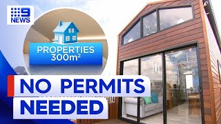 Planning permits no longer needed for granny flats in Victoria | 9 News Australia