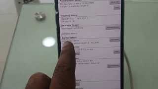 SAMSUNG GALAXY NOTE 3 SECRET SENCORS SELF TEST