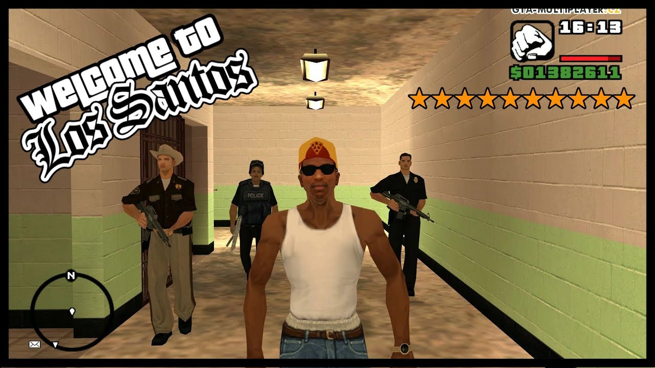 JAK VYKRÁST POLICEJNÍ STANICI? (GTA San Andreas Multiplayer #73)