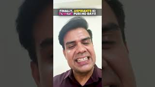 Aspirants Ki Demand Aakhirkaar Puri Hui! 🚀 #pw #shorts