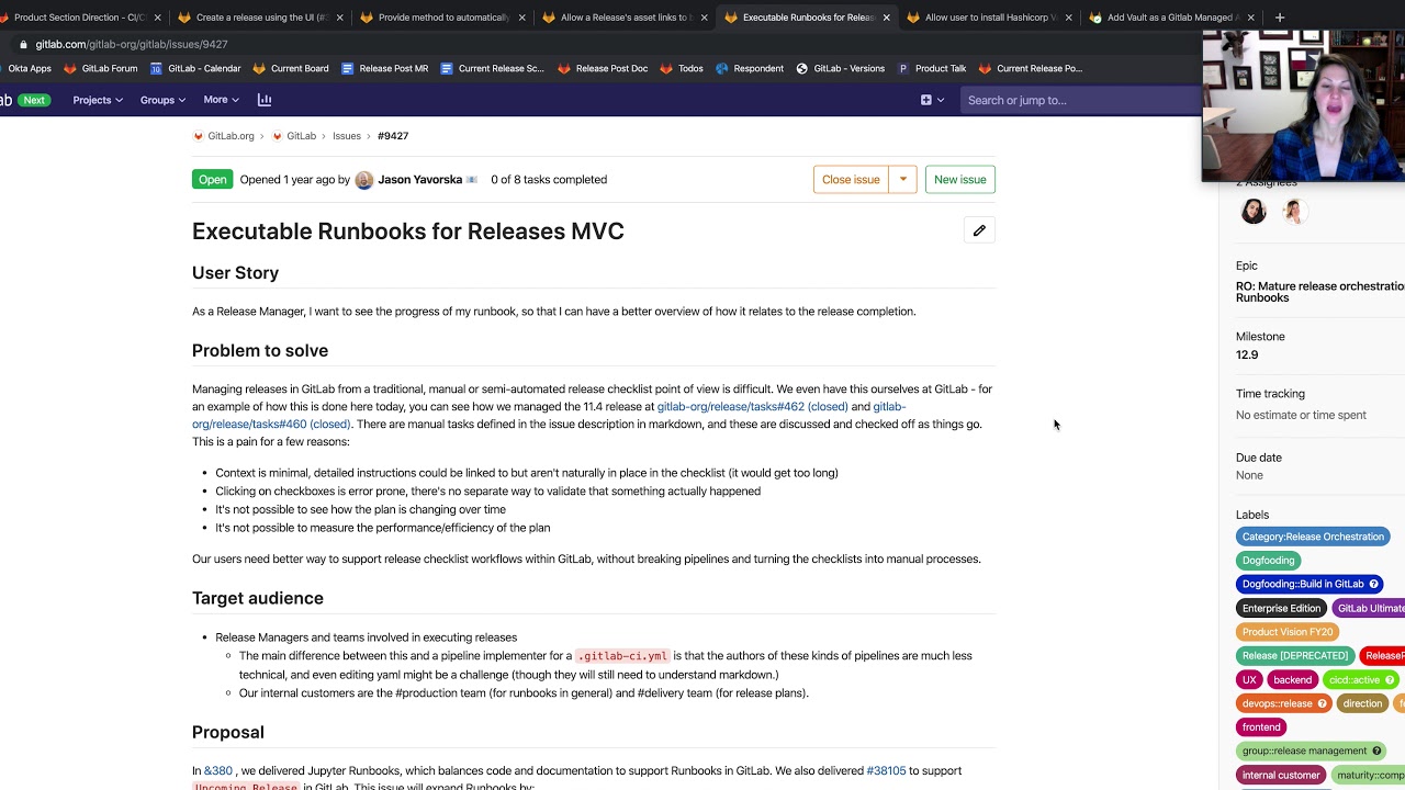 GitLab 12.9 Kickoff - Release::Release Management - YouTube