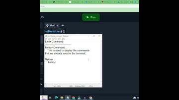 history Command in Linux Tamil #shorts