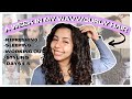 UPDATED WEEK IN MY WAVY CURLY HAIR (HOW I REFRESH, SLEEP-IN, WORKOUT-IN, STYLE WAVY/CURLY HAIR)