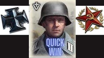 QUICK WIN - OKW vs SOVIET (1v1) - CoH2