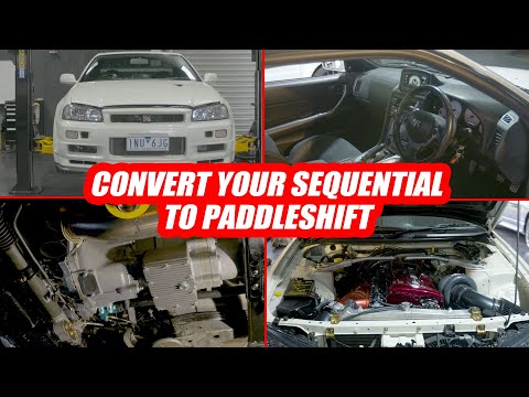 Convert Your GT-R Sequential Transmission to Paddleshift