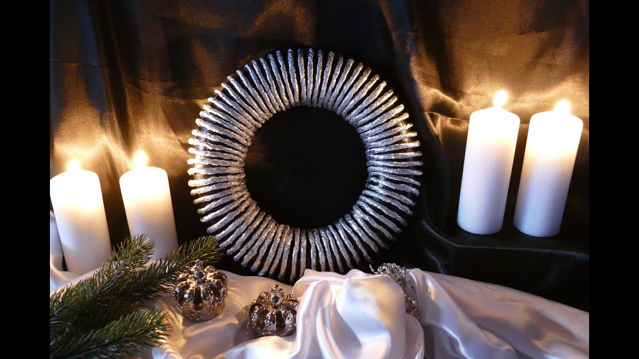 DIY: Kranz basteln – christmas decoration – Weihnachtsschmuck – einfach