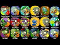 Plants vs Zombies 1,2,3,4 vs PvZ Heroes 1,2,3,4 vs Plant Rage vs Zombies 1,2,3,4