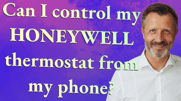 Can I control my Honeywell thermostat from my phone?