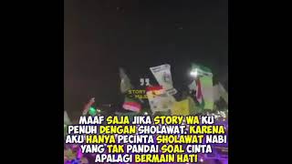 story wa sholawat 30 detik | quotes anak majlis terbaru