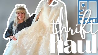 I said YES to the Dress at the BINS | Goodwill Outlet Thrift Haul | Full Time Reseller
