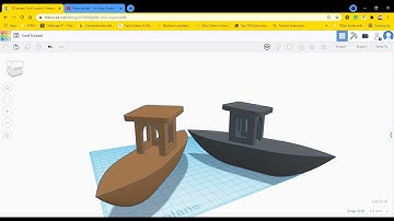 How to make Boat with A Hull In Tinkercad 3D Deseins