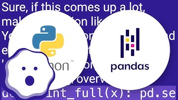 Pretty-print an entire Pandas Series / DataFrame