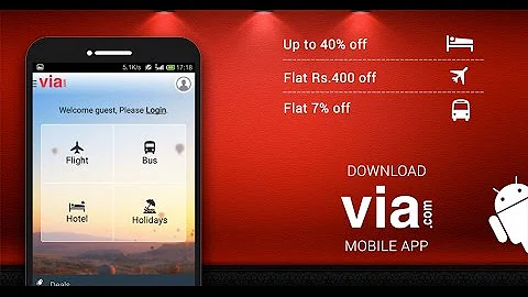 Book Hotels at Half Price on Via.com Mobile App - DayDayNews