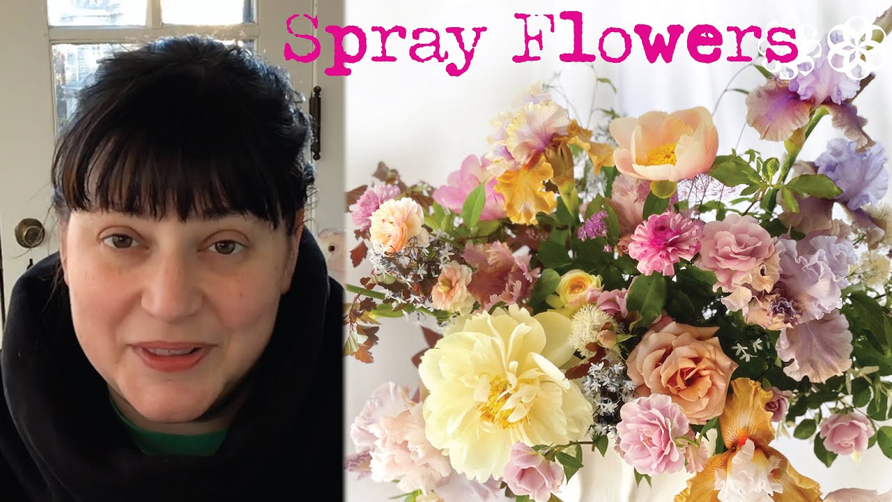 Spray Flowers Planning a Cutting Garden with Designs in Mind YouTube