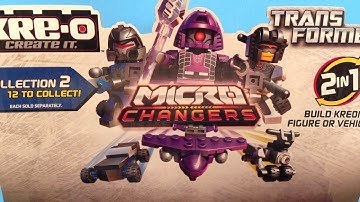 KRE-O MICROCHANGERS SERIES 2 FULL COLLECTION TOY REVIEW