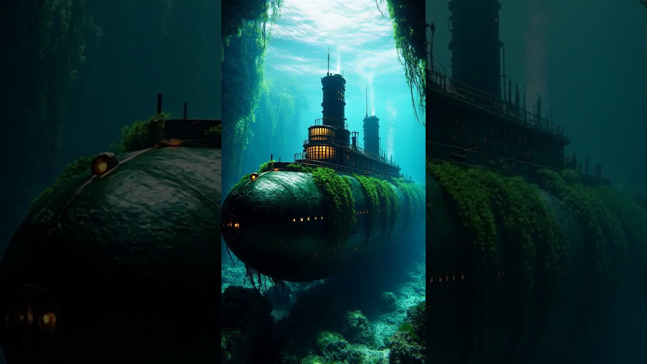 Old Submarine Found Underwater 😱🌊 | Scary AI Cinematic Short | Mystery in the Deep