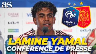 (Français) Lamine Yamal Espagne-France : "Je ne ressens pression" | Demi-finale Coupe du Monde 2026