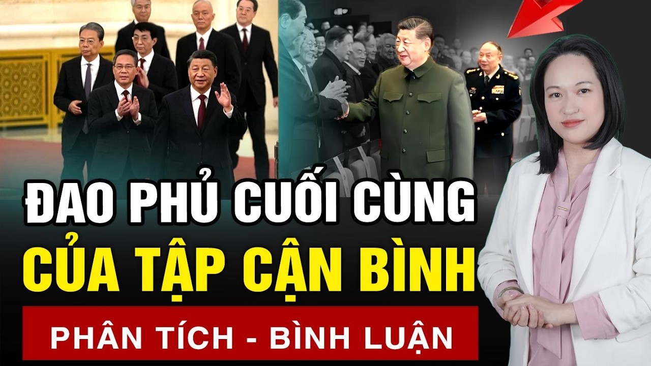 Tập Cận Bình tự chặt hết vây cánh, chỉ còn lại một 'đao phủ' cuối cùng?