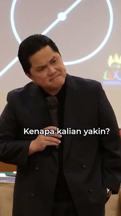 Momen pemberian motivasi eric thohir kepada anak anak atlet sepak bola indonesia u22 sea games 2023