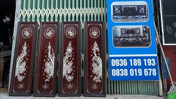 Em lên video chi tiết bộ tranh tứ quý gỗ gụ  các bác sưu tầm lh e 0936189193