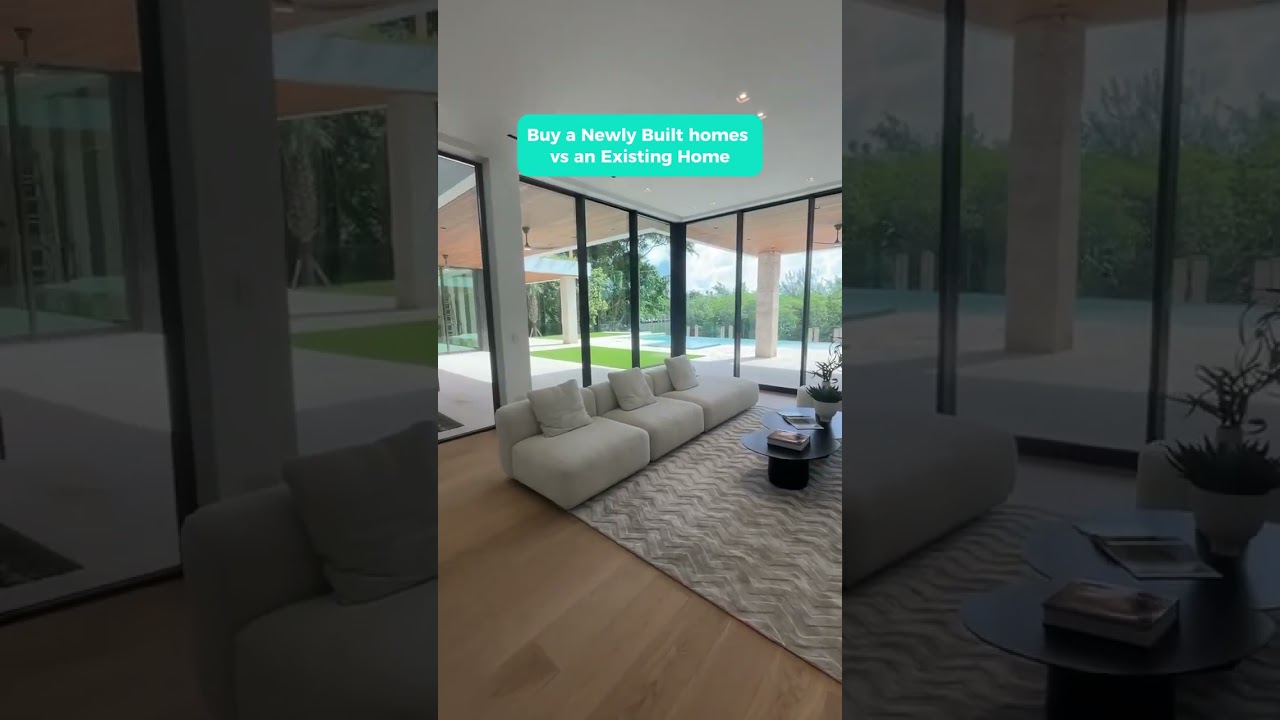 Buying newly built vs existing homes... 