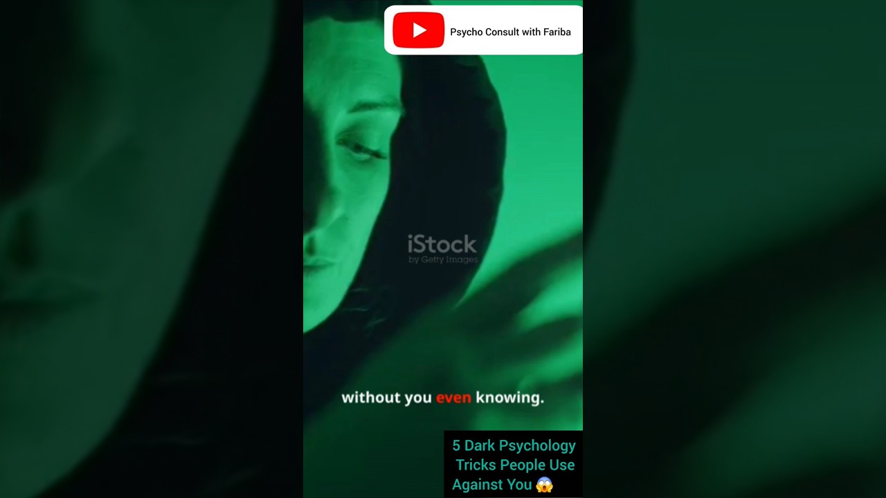 5 Dark Psychology Tricks People Use Against You 😱