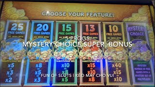 5 FROGS slot | Mystery choice Super Feature Bonus screenshot 1