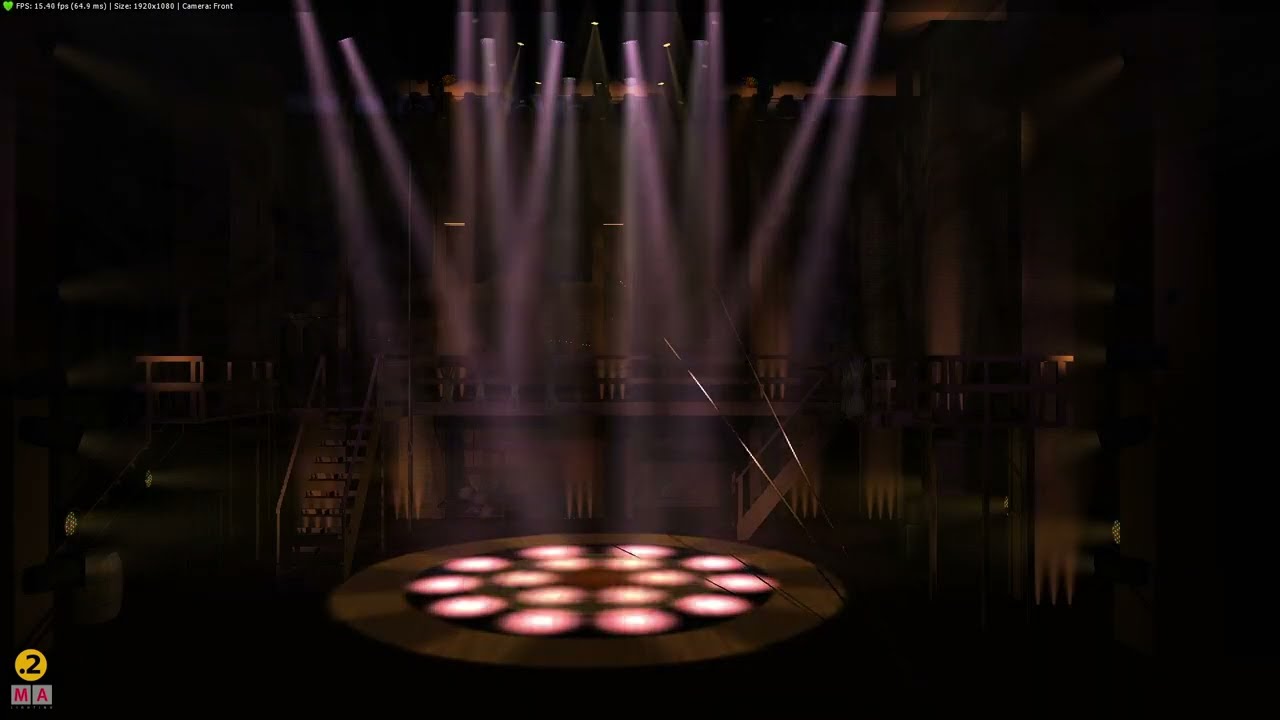 Non Stop - Hamilton | Lighting Design |