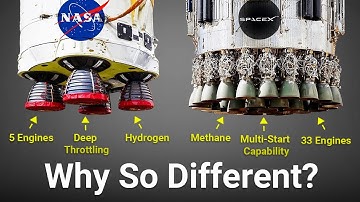 Waarom SpaceX en NASA-raketten zo verschillend zijn