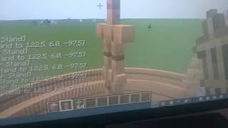 armor stand circle on Minecraft