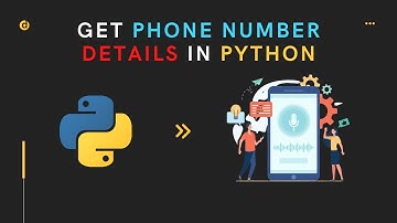 Get Phone Number Details in Python 📱 | Get any phone number details in Python | Python Project
