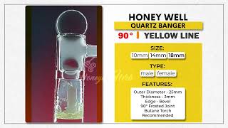 Quartz Pillars Amazing Meltshots With Honey Well Quartz Banger | Honeybee Herb