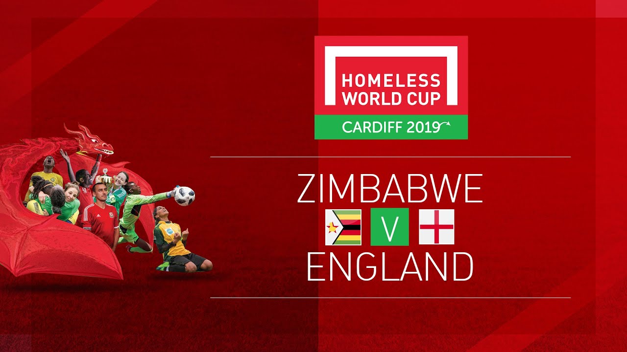 Zimbabwe vs England | Day 3, Pitch 2 | Homeless World Cup 2019