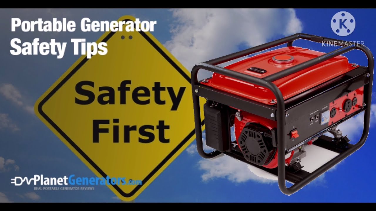 How To Safely Use a Portable Generator During Hurricane Season. - YouTube
