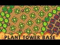TOO HUGE! NEW PLANT TOWER BASE in Taming.io