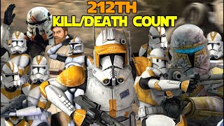 Star Wars 212th Kill and Death Count