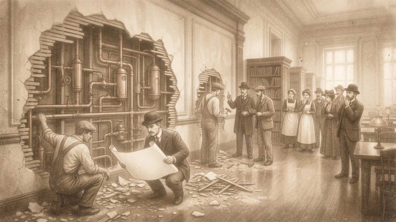 What Carnegie Built Inside the Walls of Every Library — The Blueprints ...