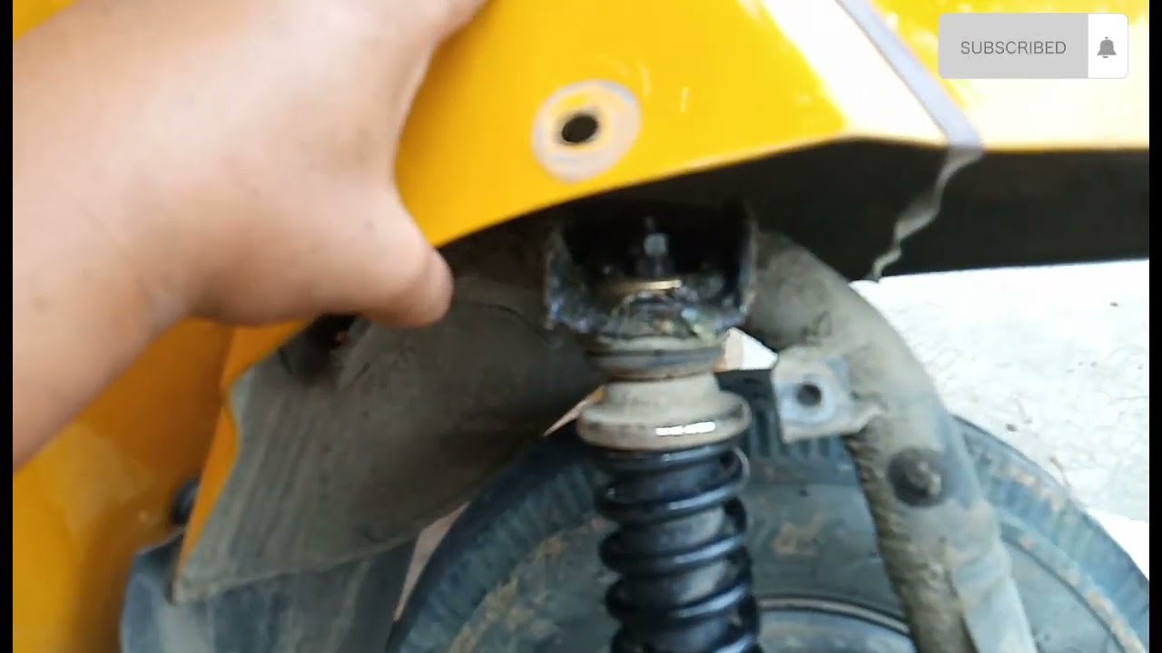 CHANGE FRONT SHOCK BAJAJ RE WITH TIPS, @ayosamigovlog993  100% LEGIT.