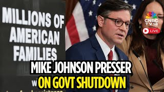 Famous WATCH LIVE: Speaker Mike Johnson Press Conference As Government Shutdown Continues | GOP | N18G Profile