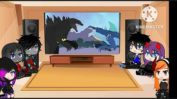 Rainimator friends react to Godzilla vs Zilla Jr Ep: (2/3) Dinomania
