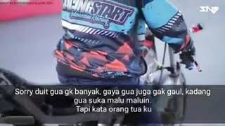 Story wa kata kata pembalap