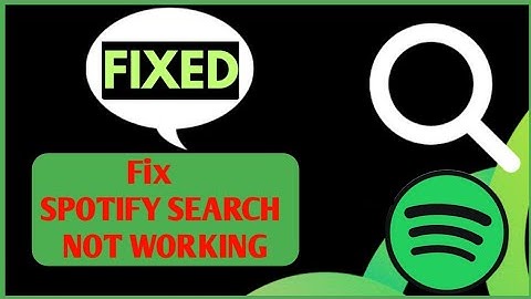 Fix SPOTIFY SEARCH NOTWORKING |Spotify SearchSomething Went Wrong(new update)