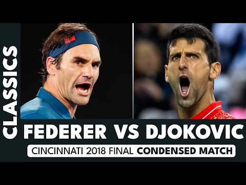 Novak Djokovic & Roger Federer's LAST Match In America 💥 | Cincinnati 2018 Final Condensed Match