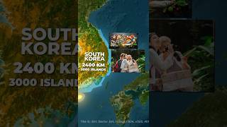South Korea's geography is remarkable! South Korea's geography is remarkable!